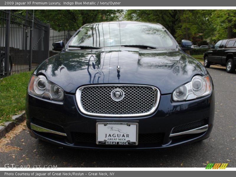 Indigo Blue Metallic / Ivory/Oyster 2009 Jaguar XF Premium Luxury