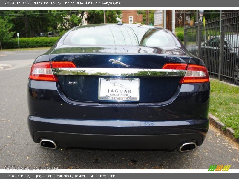 Indigo Blue Metallic / Ivory/Oyster 2009 Jaguar XF Premium Luxury