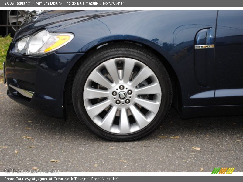 Indigo Blue Metallic / Ivory/Oyster 2009 Jaguar XF Premium Luxury