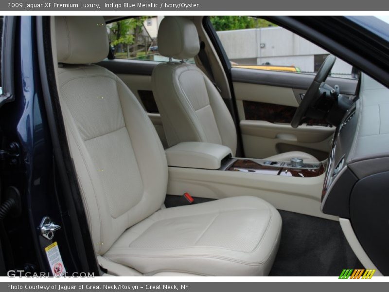 Indigo Blue Metallic / Ivory/Oyster 2009 Jaguar XF Premium Luxury