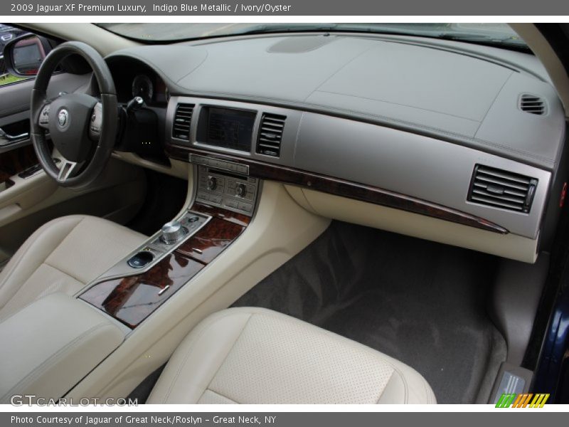 Indigo Blue Metallic / Ivory/Oyster 2009 Jaguar XF Premium Luxury