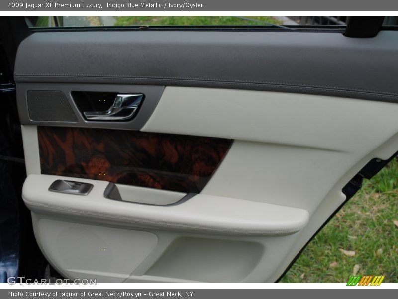 Indigo Blue Metallic / Ivory/Oyster 2009 Jaguar XF Premium Luxury