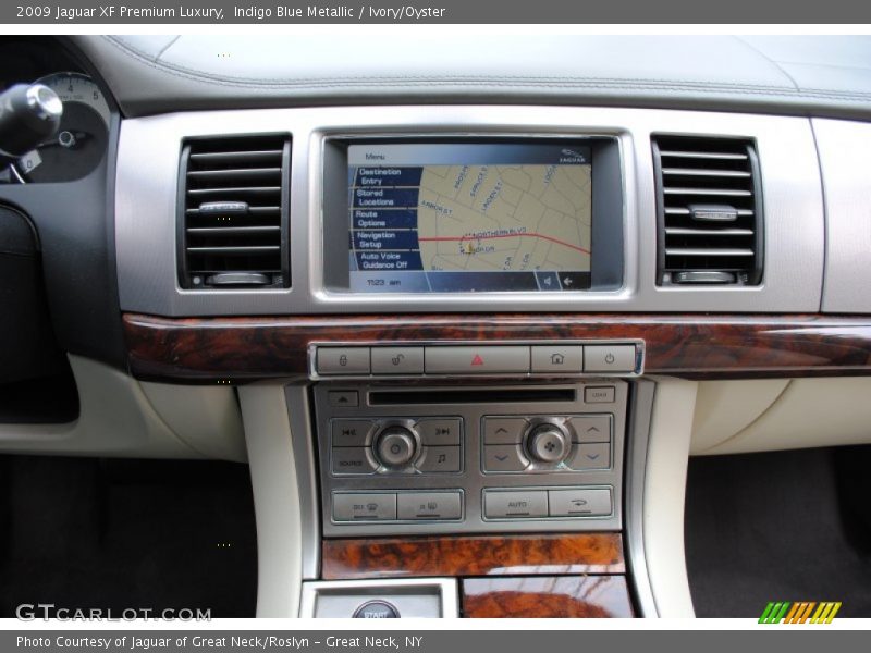 Indigo Blue Metallic / Ivory/Oyster 2009 Jaguar XF Premium Luxury