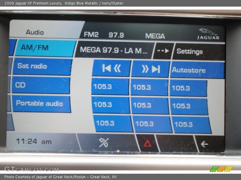 Indigo Blue Metallic / Ivory/Oyster 2009 Jaguar XF Premium Luxury