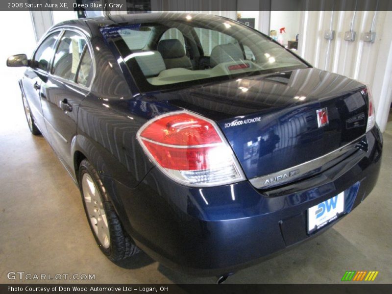 Deep Blue / Gray 2008 Saturn Aura XE