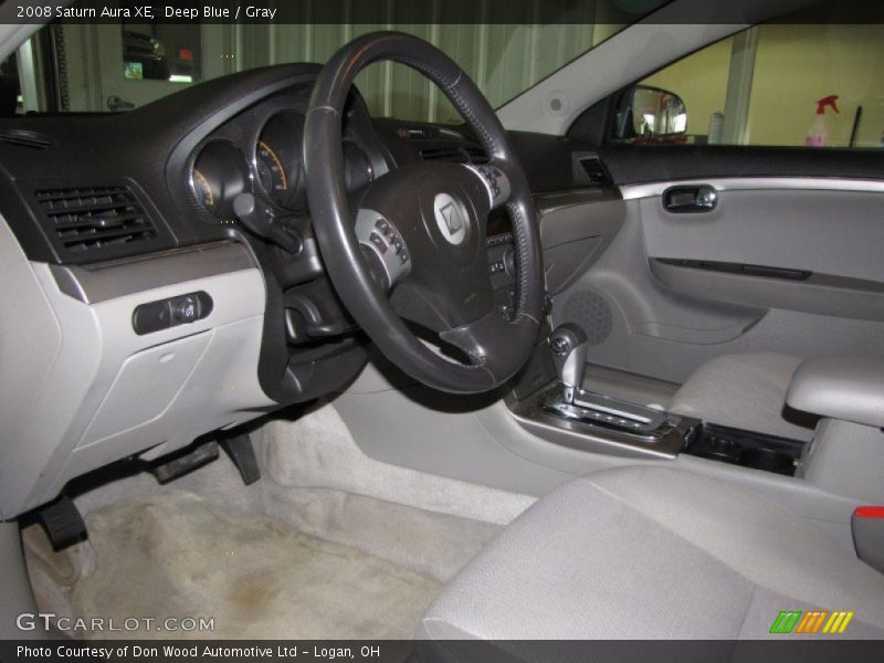 Deep Blue / Gray 2008 Saturn Aura XE