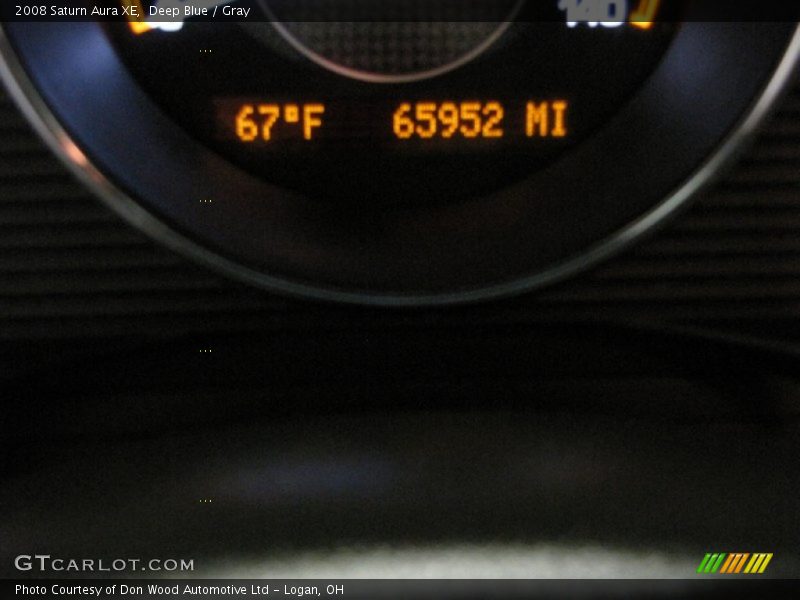 Deep Blue / Gray 2008 Saturn Aura XE