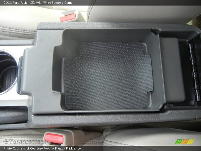 White Suede / Camel 2011 Ford Fusion SEL V6
