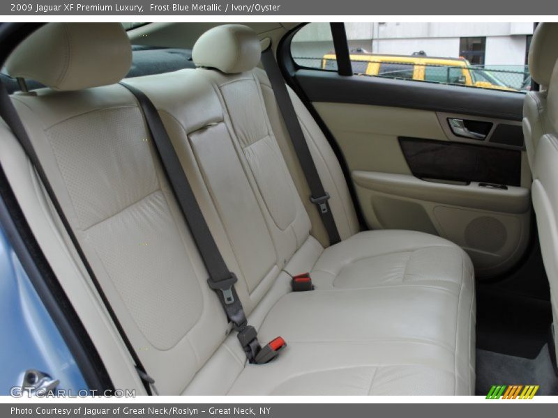 Frost Blue Metallic / Ivory/Oyster 2009 Jaguar XF Premium Luxury