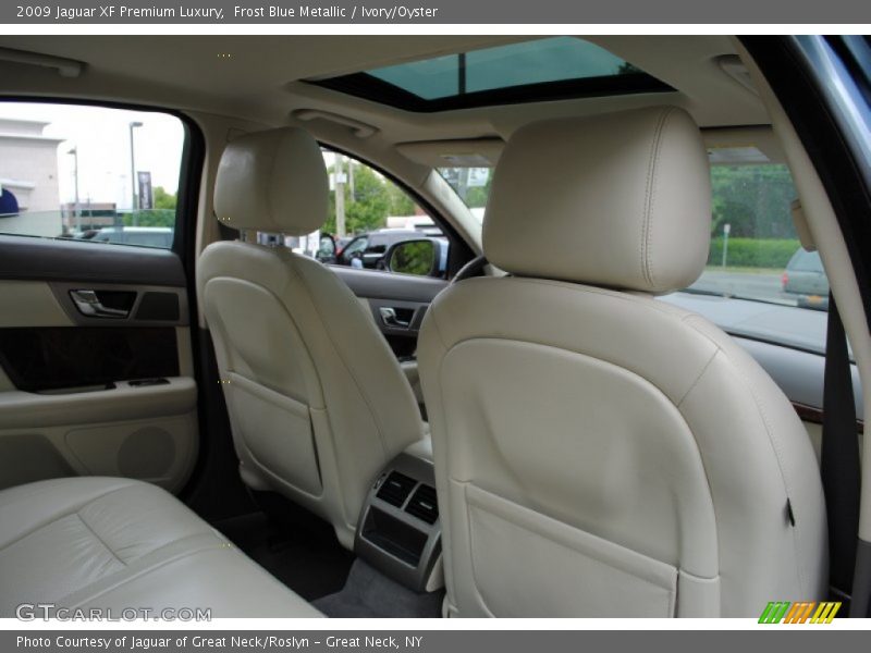 Frost Blue Metallic / Ivory/Oyster 2009 Jaguar XF Premium Luxury
