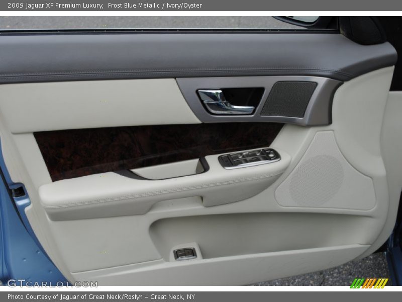 Frost Blue Metallic / Ivory/Oyster 2009 Jaguar XF Premium Luxury