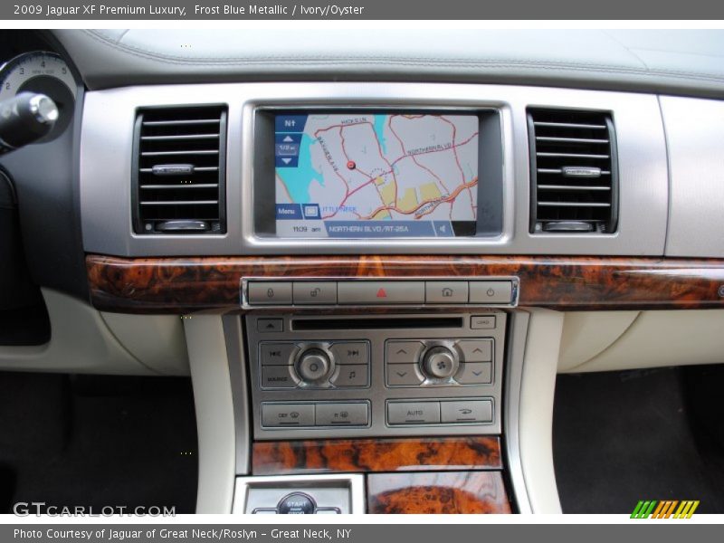 Frost Blue Metallic / Ivory/Oyster 2009 Jaguar XF Premium Luxury