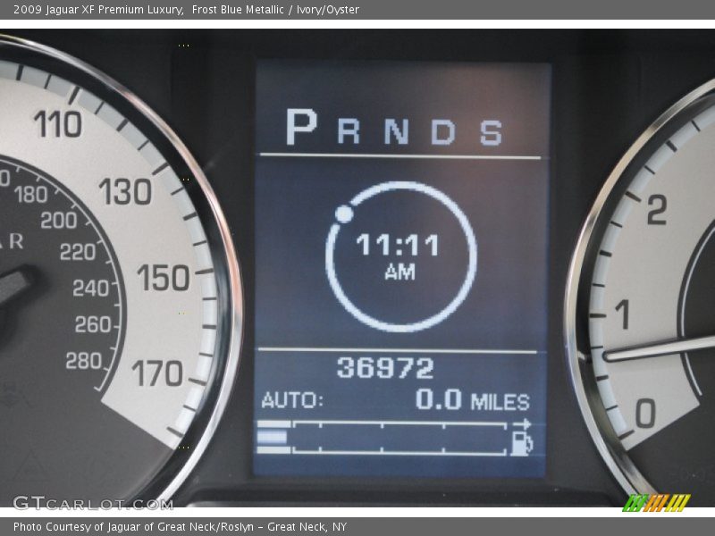 Frost Blue Metallic / Ivory/Oyster 2009 Jaguar XF Premium Luxury