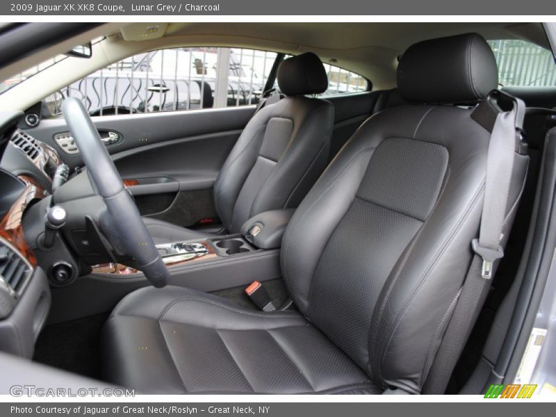 Lunar Grey / Charcoal 2009 Jaguar XK XK8 Coupe