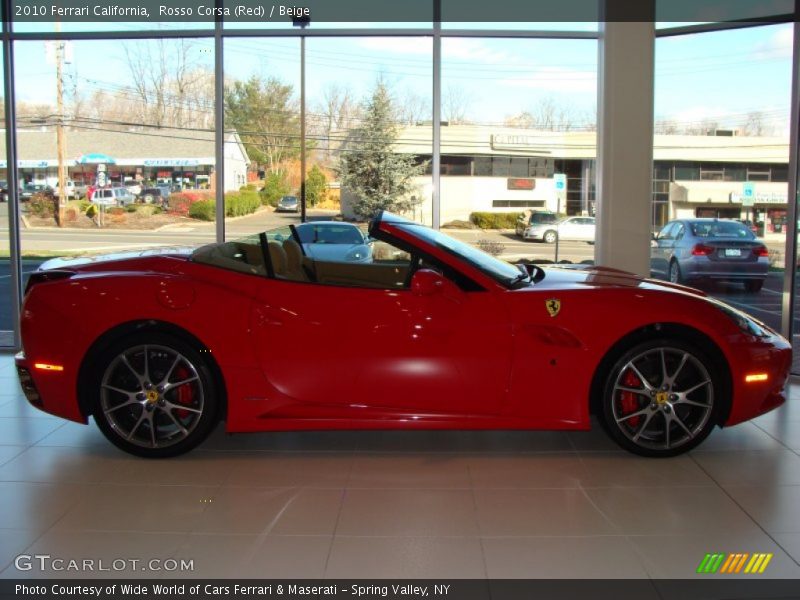 Rosso Corsa (Red) / Beige 2010 Ferrari California