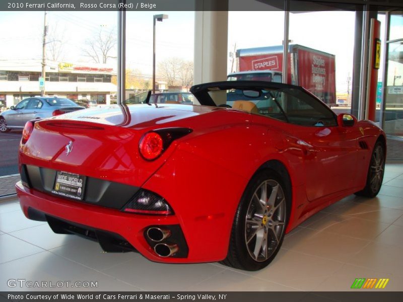 Rosso Corsa (Red) / Beige 2010 Ferrari California