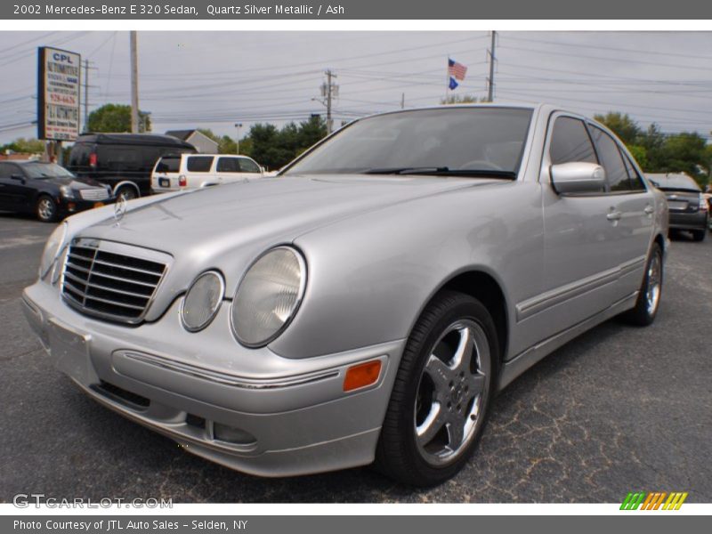 Quartz Silver Metallic / Ash 2002 Mercedes-Benz E 320 Sedan