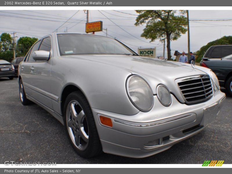 Quartz Silver Metallic / Ash 2002 Mercedes-Benz E 320 Sedan