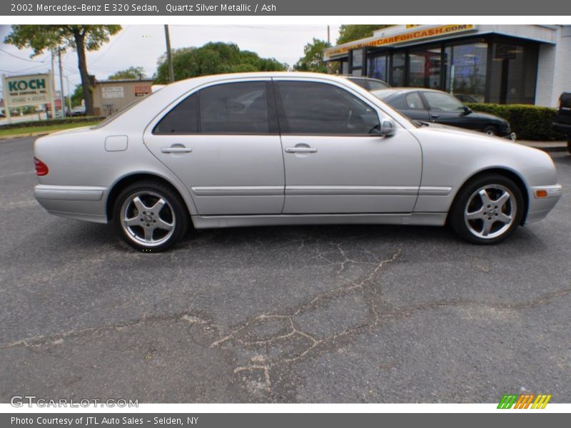 Quartz Silver Metallic / Ash 2002 Mercedes-Benz E 320 Sedan