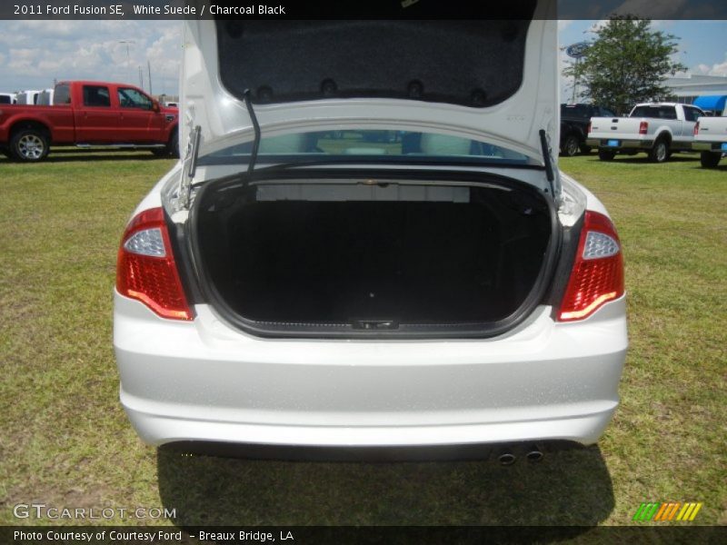 White Suede / Charcoal Black 2011 Ford Fusion SE