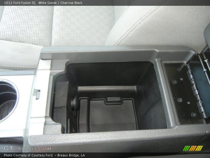 White Suede / Charcoal Black 2011 Ford Fusion SE