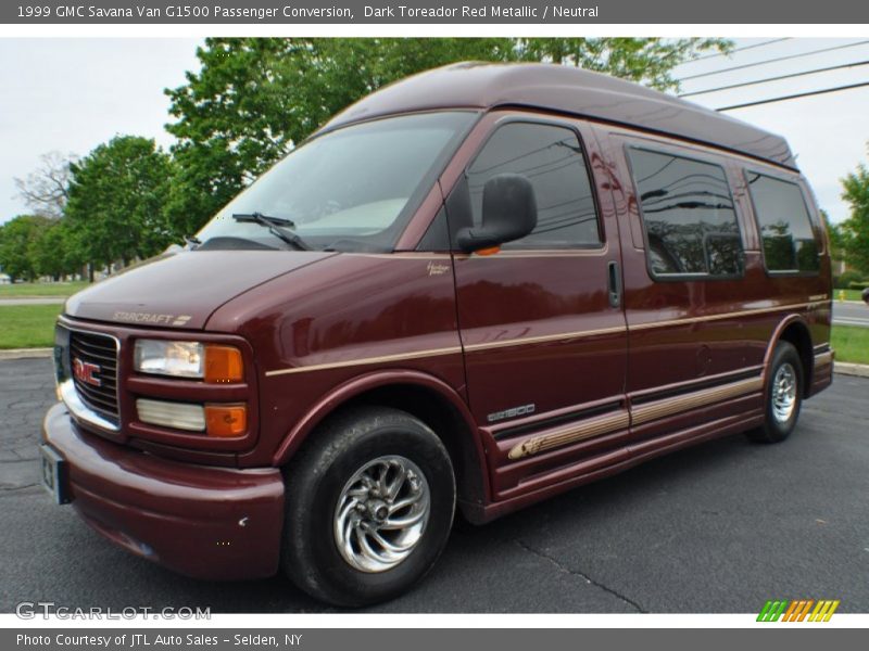 Front 3/4 View of 1999 Savana Van G1500 Passenger Conversion