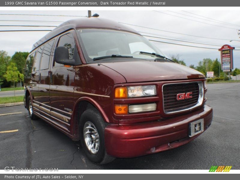 Dark Toreador Red Metallic / Neutral 1999 GMC Savana Van G1500 Passenger Conversion