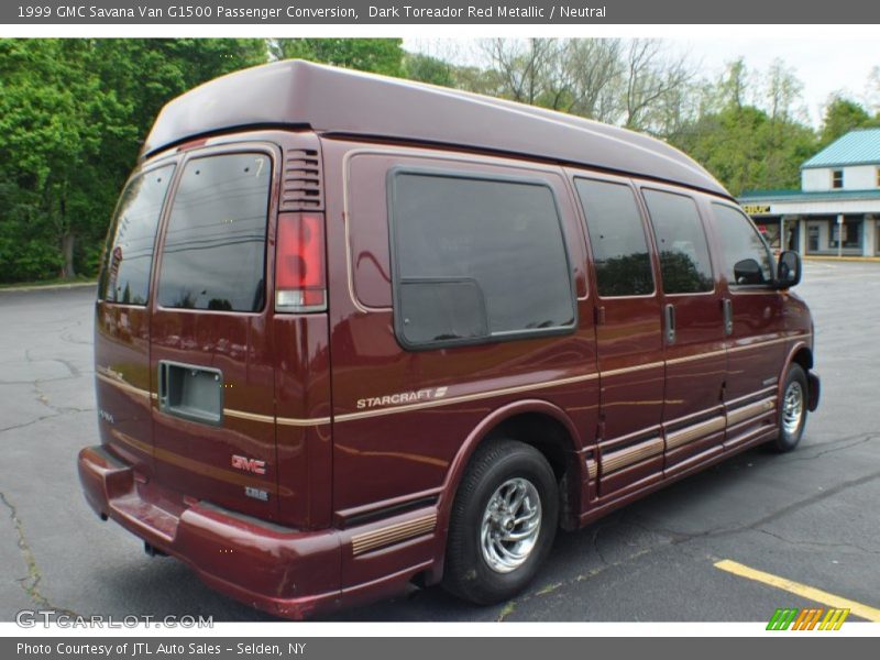 Dark Toreador Red Metallic / Neutral 1999 GMC Savana Van G1500 Passenger Conversion