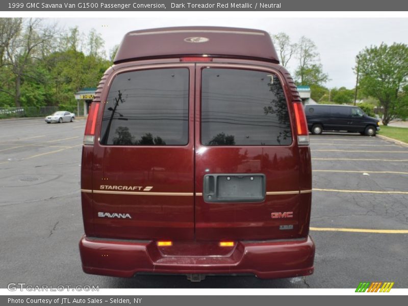 Dark Toreador Red Metallic / Neutral 1999 GMC Savana Van G1500 Passenger Conversion