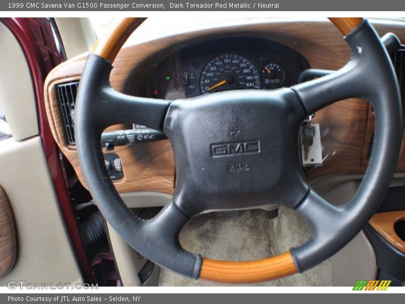 Dark Toreador Red Metallic / Neutral 1999 GMC Savana Van G1500 Passenger Conversion