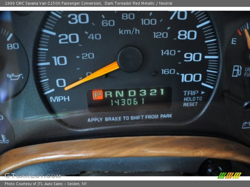 Dark Toreador Red Metallic / Neutral 1999 GMC Savana Van G1500 Passenger Conversion