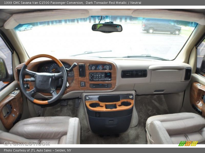 Dashboard of 1999 Savana Van G1500 Passenger Conversion