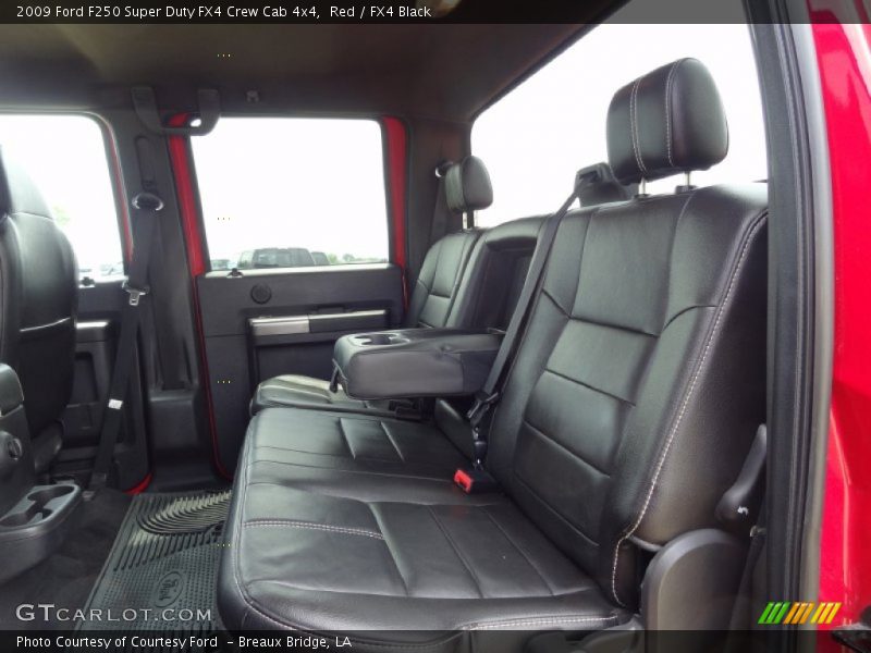 Red / FX4 Black 2009 Ford F250 Super Duty FX4 Crew Cab 4x4