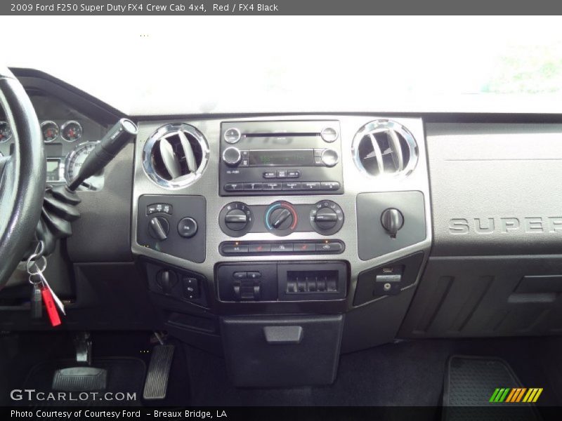 Red / FX4 Black 2009 Ford F250 Super Duty FX4 Crew Cab 4x4