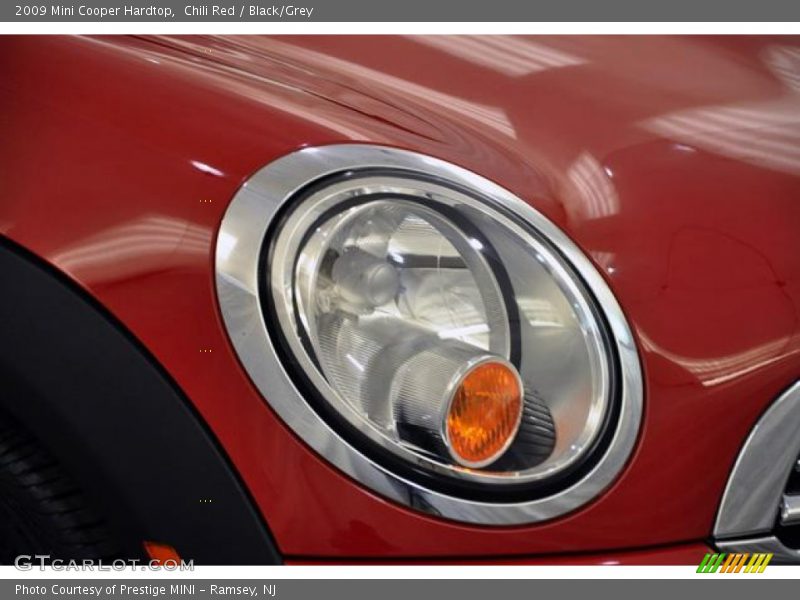 Chili Red / Black/Grey 2009 Mini Cooper Hardtop