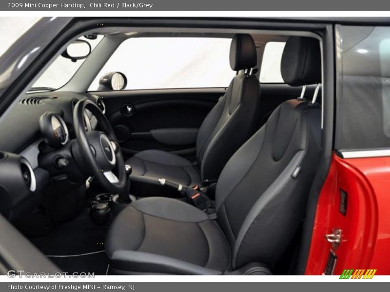 Chili Red / Black/Grey 2009 Mini Cooper Hardtop