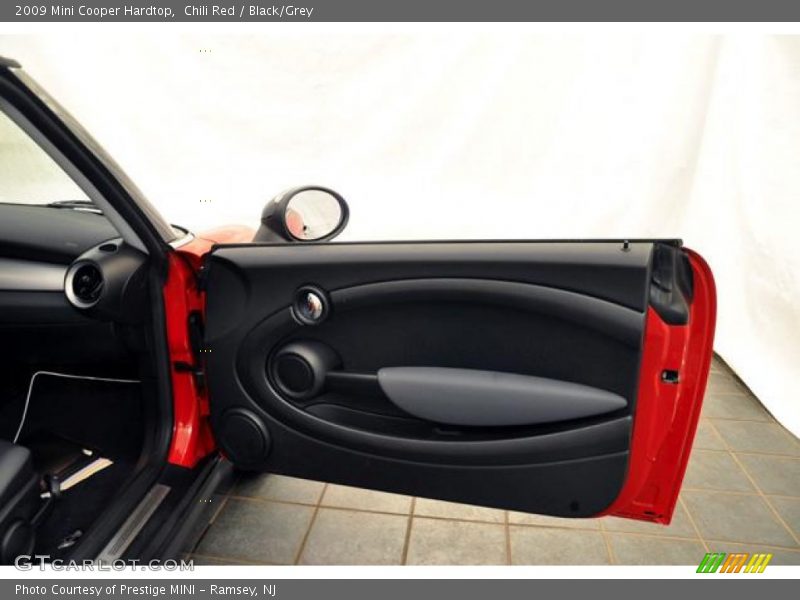 Chili Red / Black/Grey 2009 Mini Cooper Hardtop
