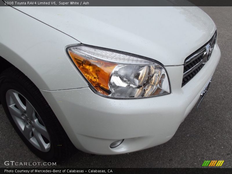 Super White / Ash 2008 Toyota RAV4 Limited V6