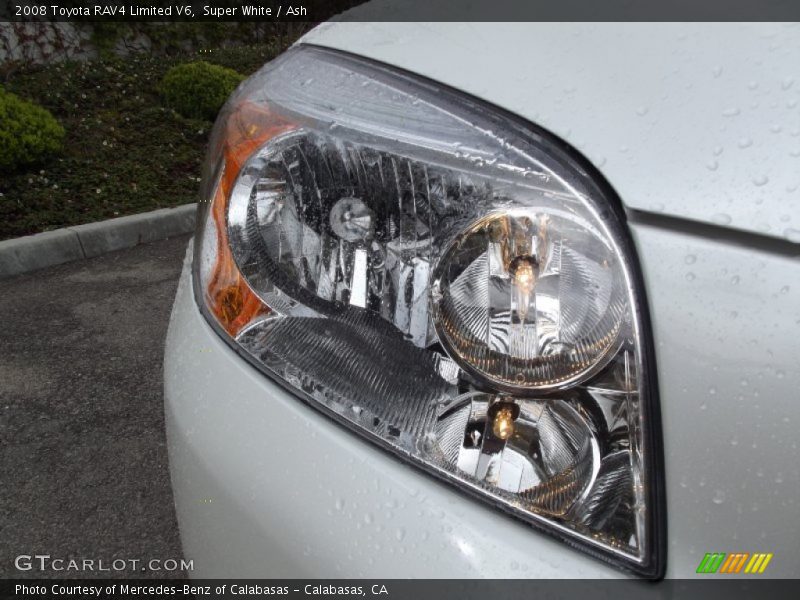 Super White / Ash 2008 Toyota RAV4 Limited V6