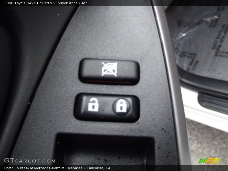 Super White / Ash 2008 Toyota RAV4 Limited V6