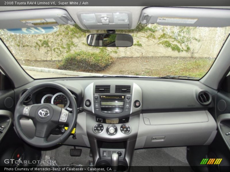 Super White / Ash 2008 Toyota RAV4 Limited V6