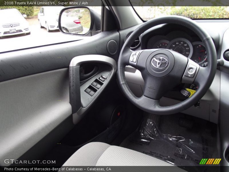 Super White / Ash 2008 Toyota RAV4 Limited V6