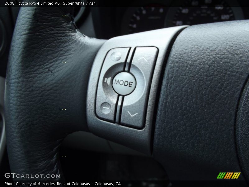 Super White / Ash 2008 Toyota RAV4 Limited V6