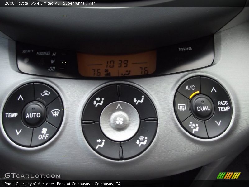 Super White / Ash 2008 Toyota RAV4 Limited V6