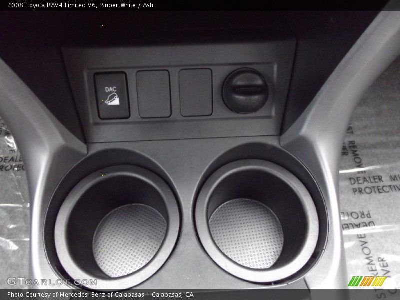 Super White / Ash 2008 Toyota RAV4 Limited V6
