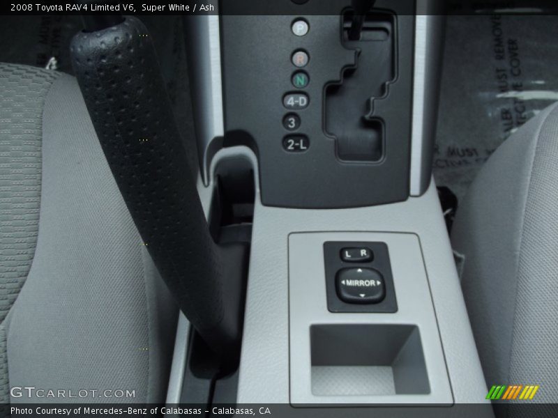 Super White / Ash 2008 Toyota RAV4 Limited V6
