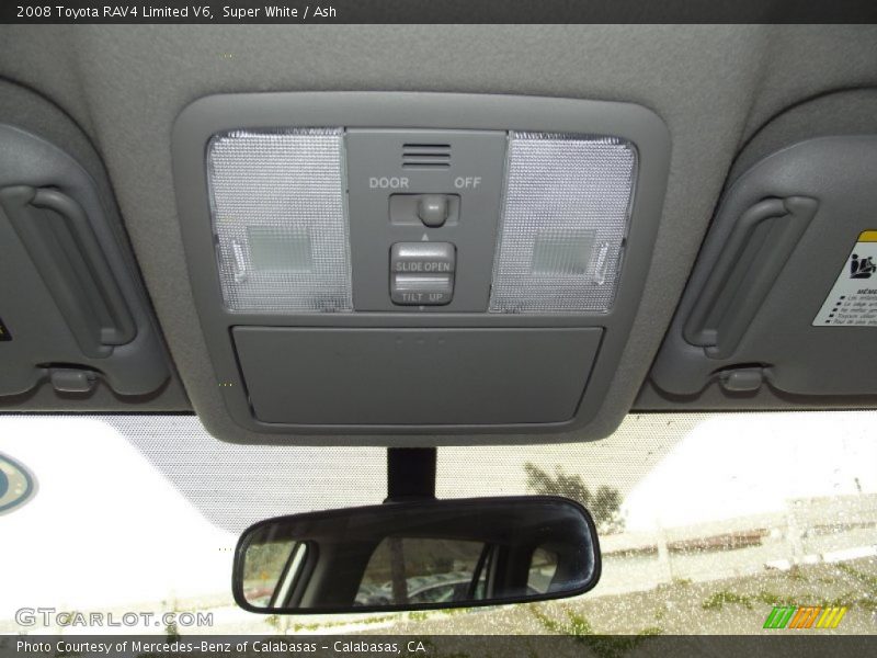 Super White / Ash 2008 Toyota RAV4 Limited V6