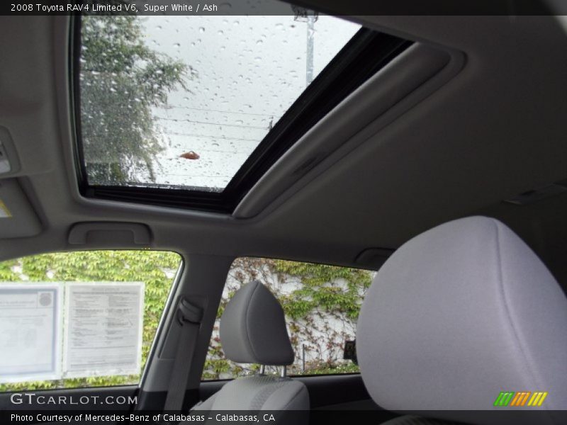 Super White / Ash 2008 Toyota RAV4 Limited V6