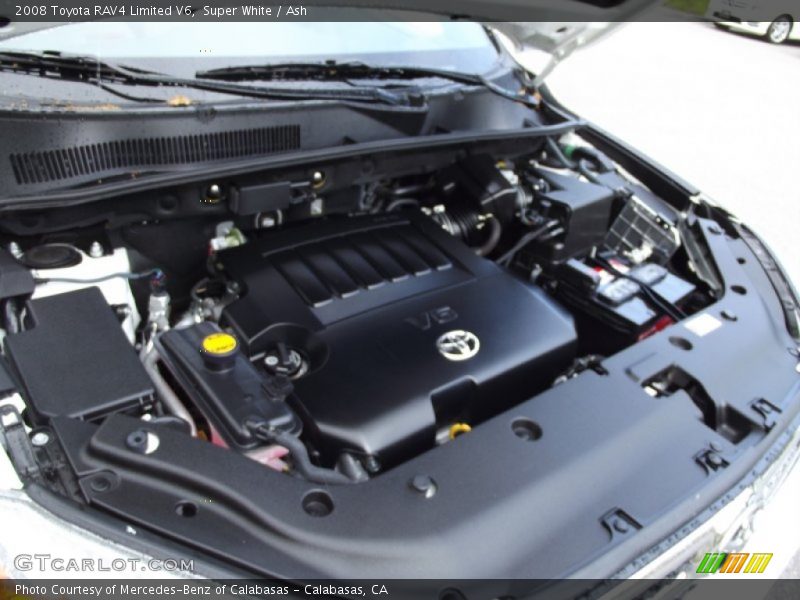 Super White / Ash 2008 Toyota RAV4 Limited V6