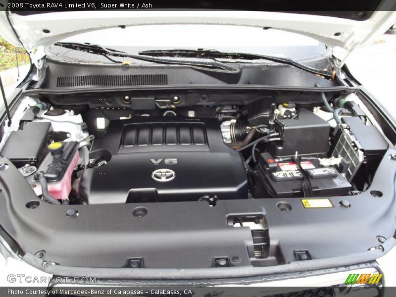 Super White / Ash 2008 Toyota RAV4 Limited V6